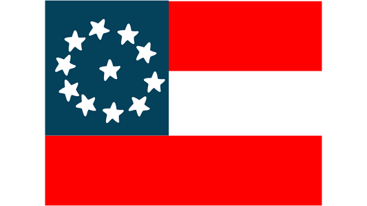 2nd Arkansas Battalion Flag Stickers/Magnet