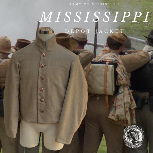 "Deep South" Mississippi Depot Jacket 1862-1863