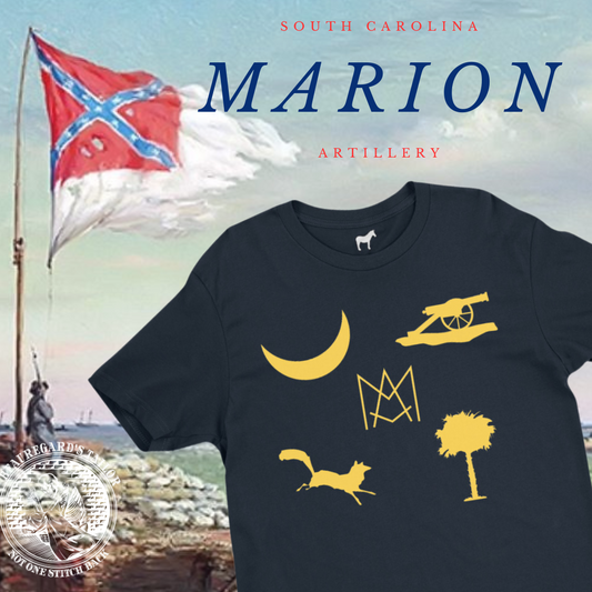 Marion Artillery Flag T-Shirt