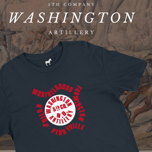 Washington Artillery - 5th Company - Hardee Flag Shirt