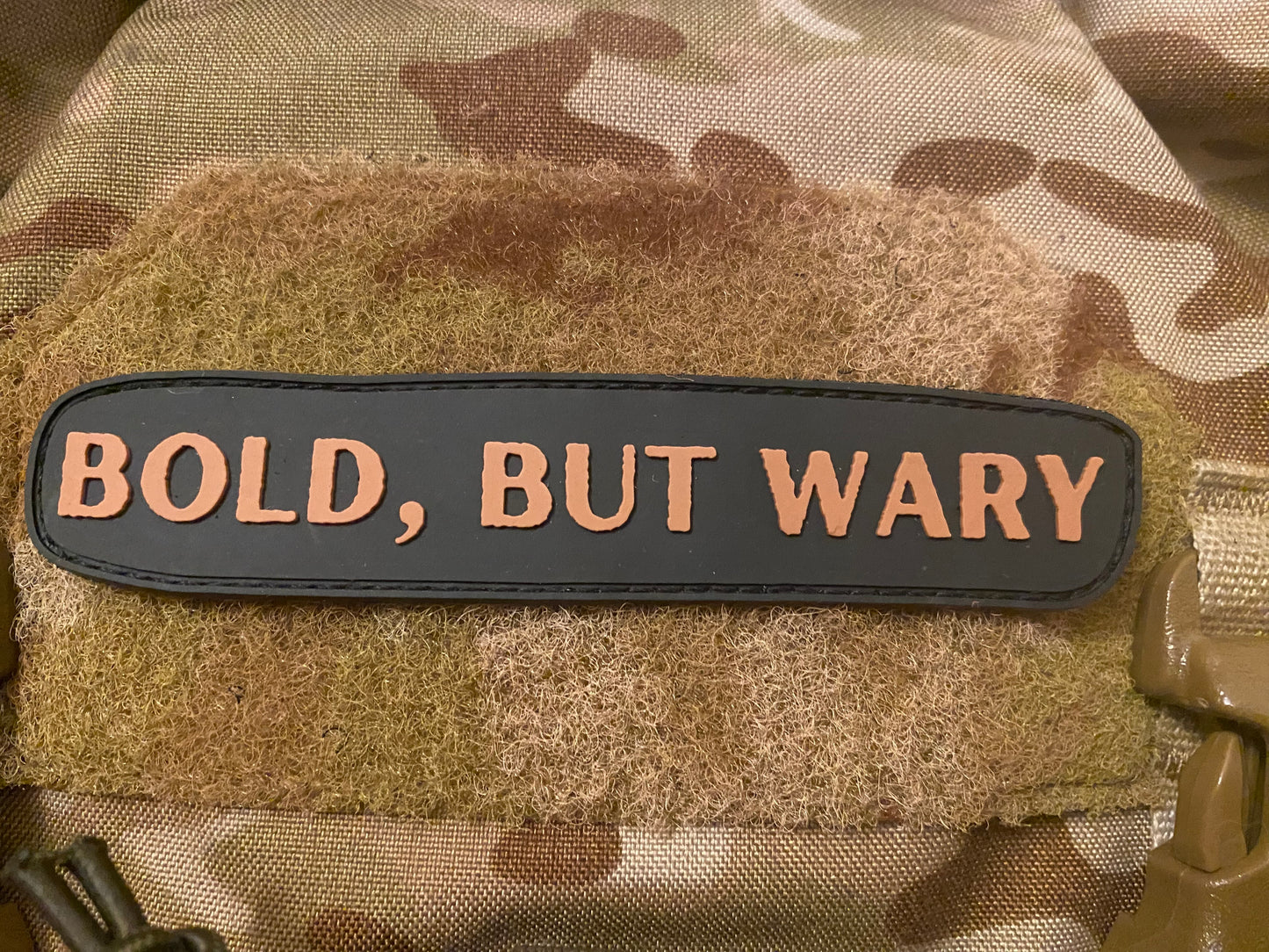 "Bold, But Wary" South Carolina PVC Morale Patch