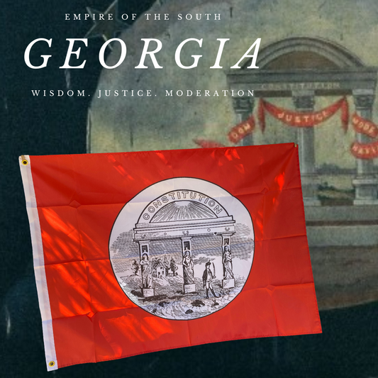 Georgia State Seal House Flag