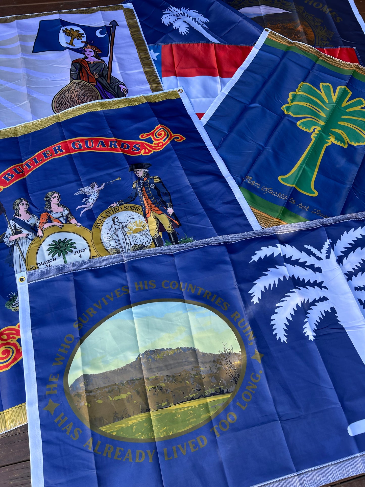 "Jasper Light Infantry" - 5th South Carolina Flag