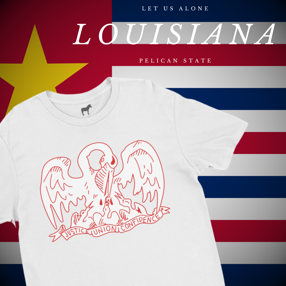 "Pelican State" Louisiana Shirt