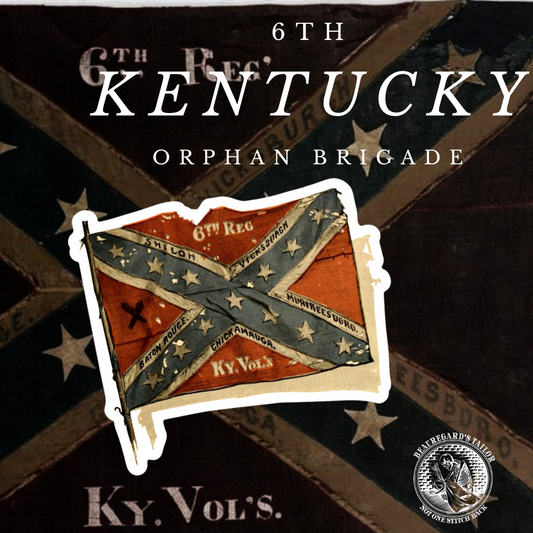 6th Kentucky Infantry Colors Stickers