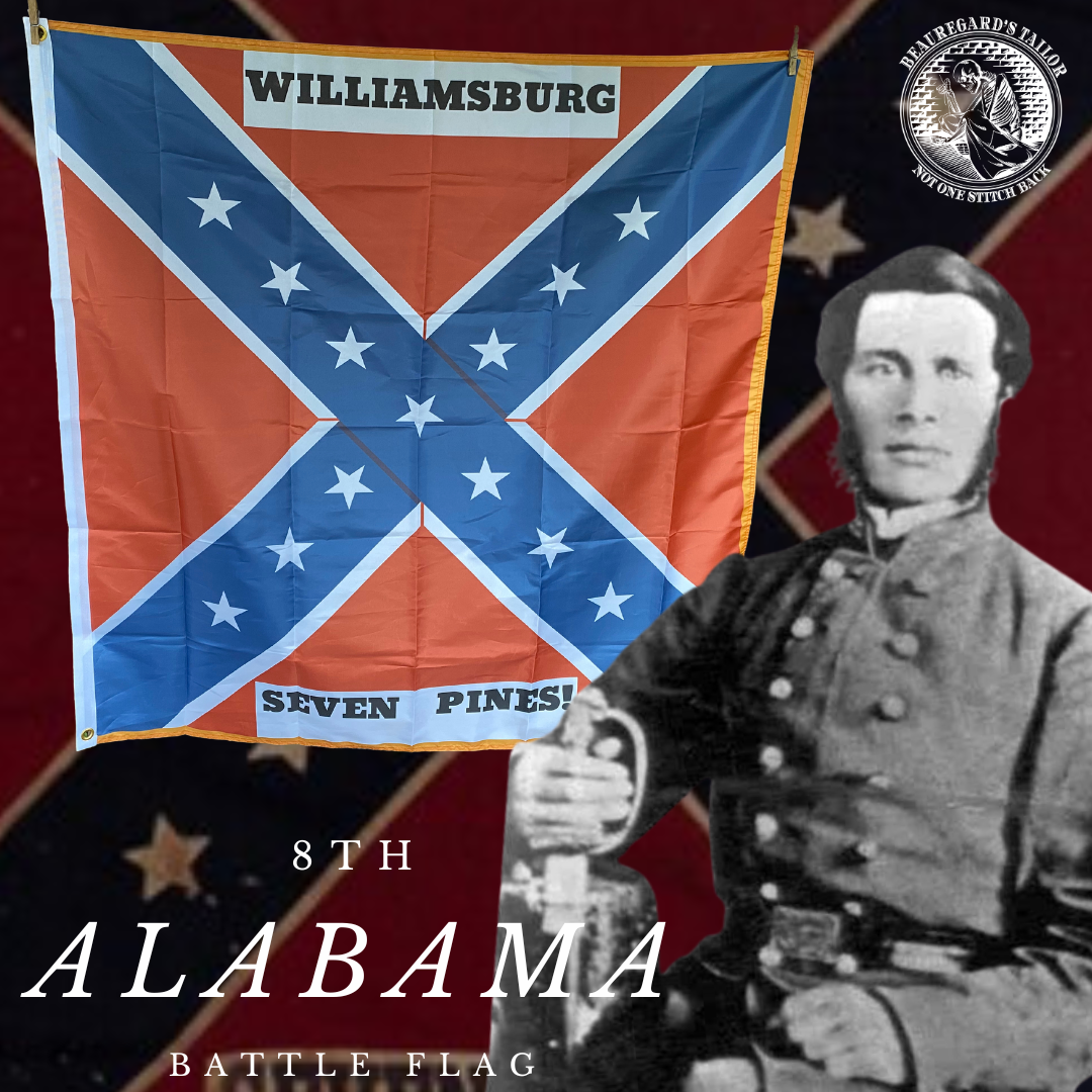 8th Alabama Infantry House Flag