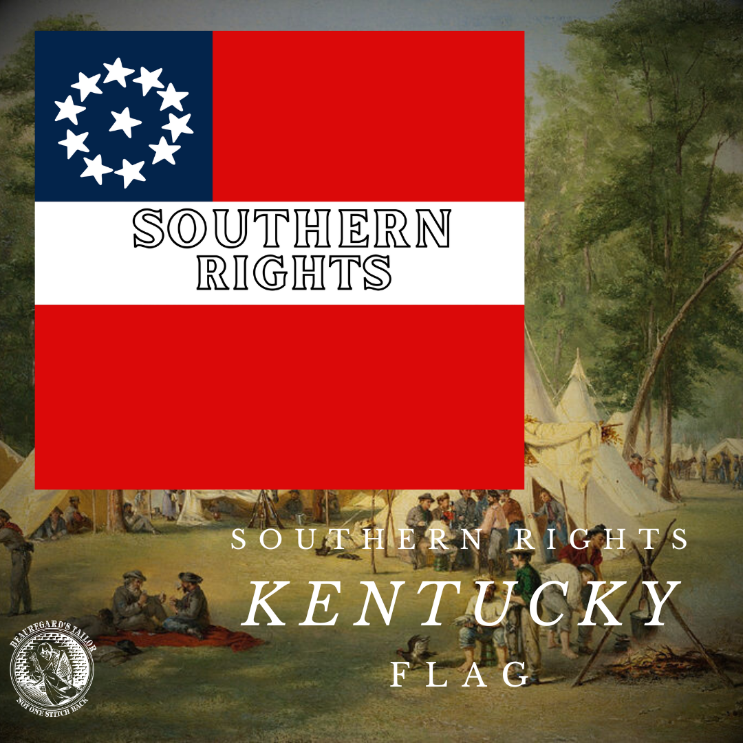 "Southern Rights" 1st National Flag Stickers/Magnets