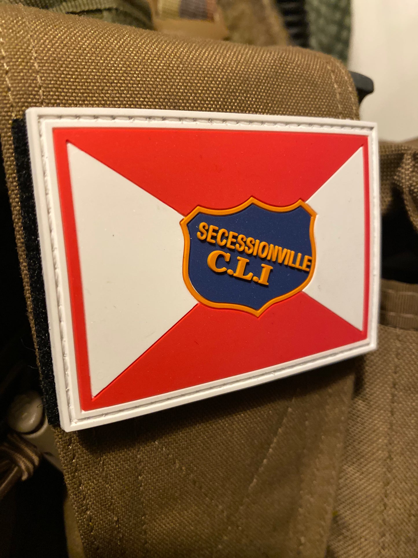 Charleston Light Infantry Flag PVC Morale Patch