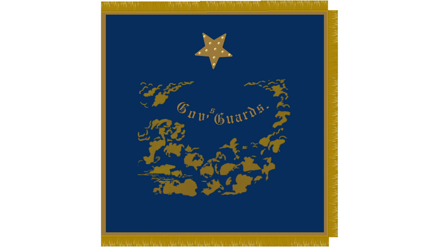 Governor's Guards - Richmond Virginia Flag Stickers