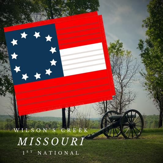 "Wilson's Creek" 1st National Flag