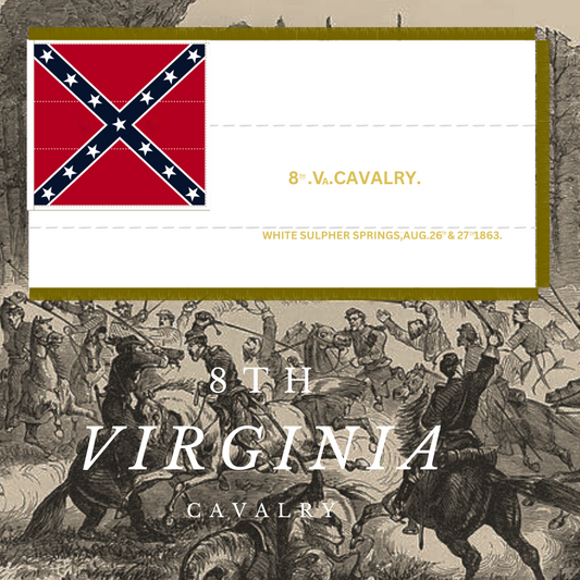 8th Virginia Cavalry Flag Stickers