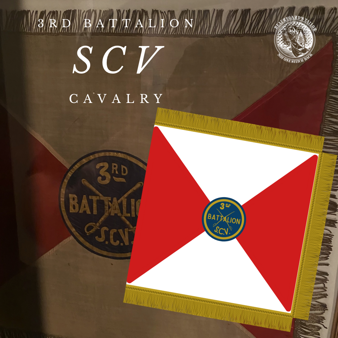 3rd Battalion South Carolina Volunteer Cavalry Flag Stickers ...