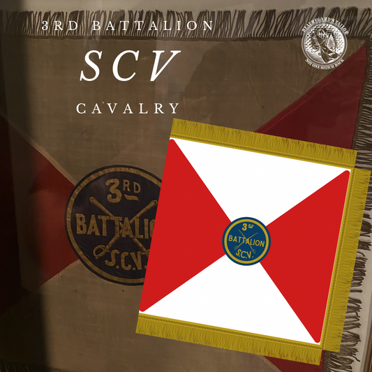 3rd Battalion South Carolina Volunteer Cavalry Flag Stickers