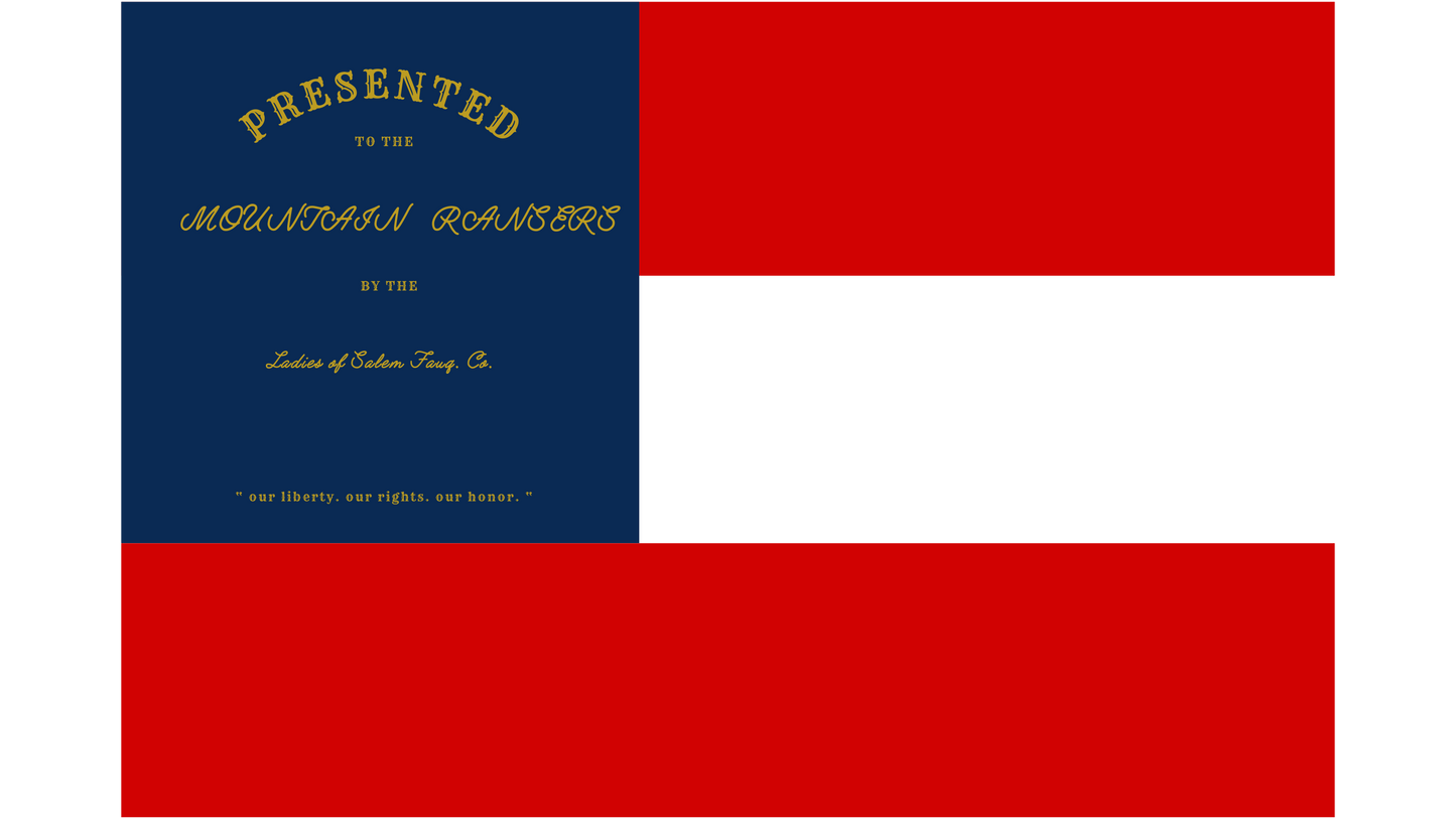 "Mountain Rangers" 7th Virginia Cavalry Flag