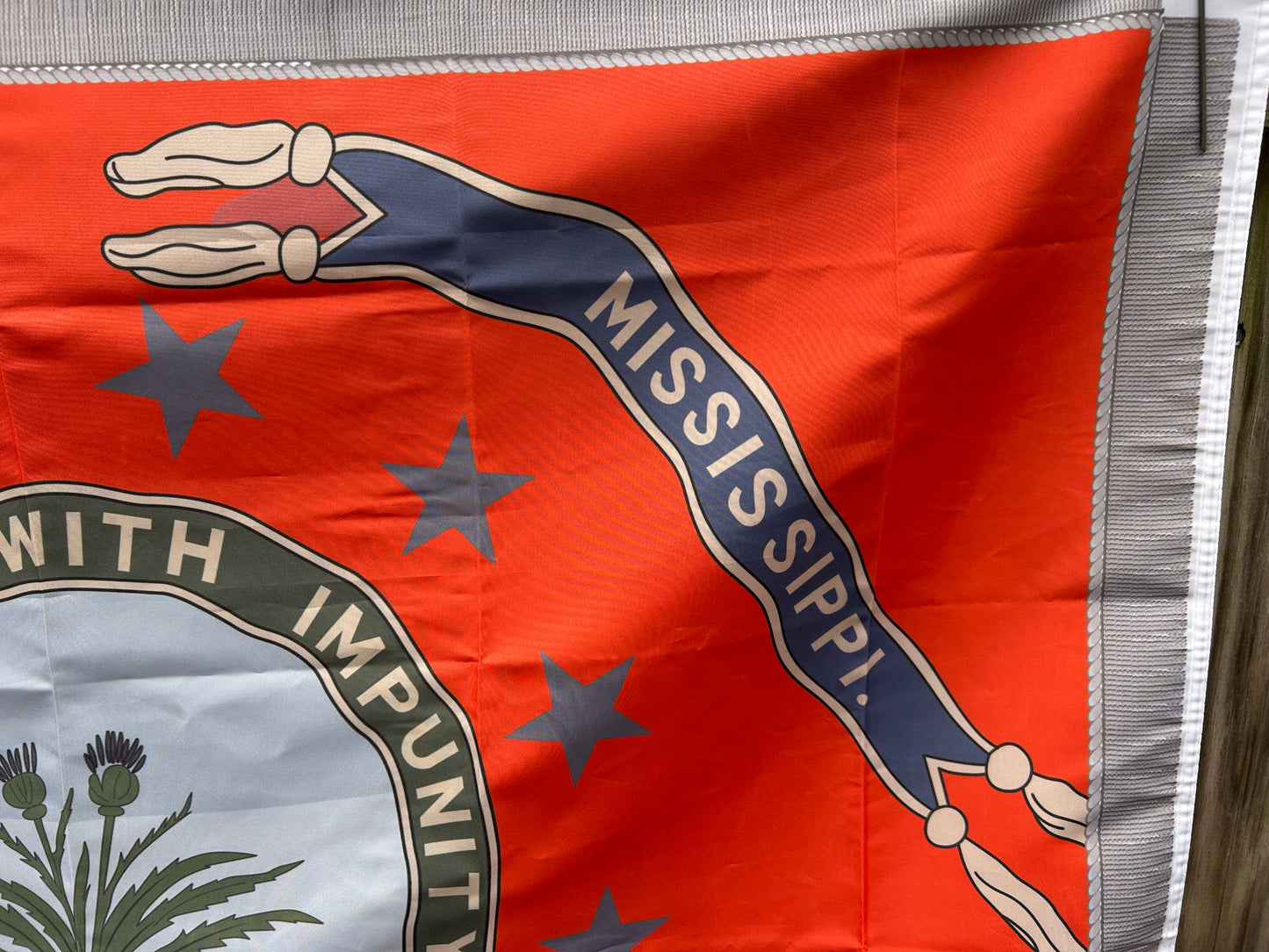 3rd Battalion Mississippi Infantry - Company A -  Flag