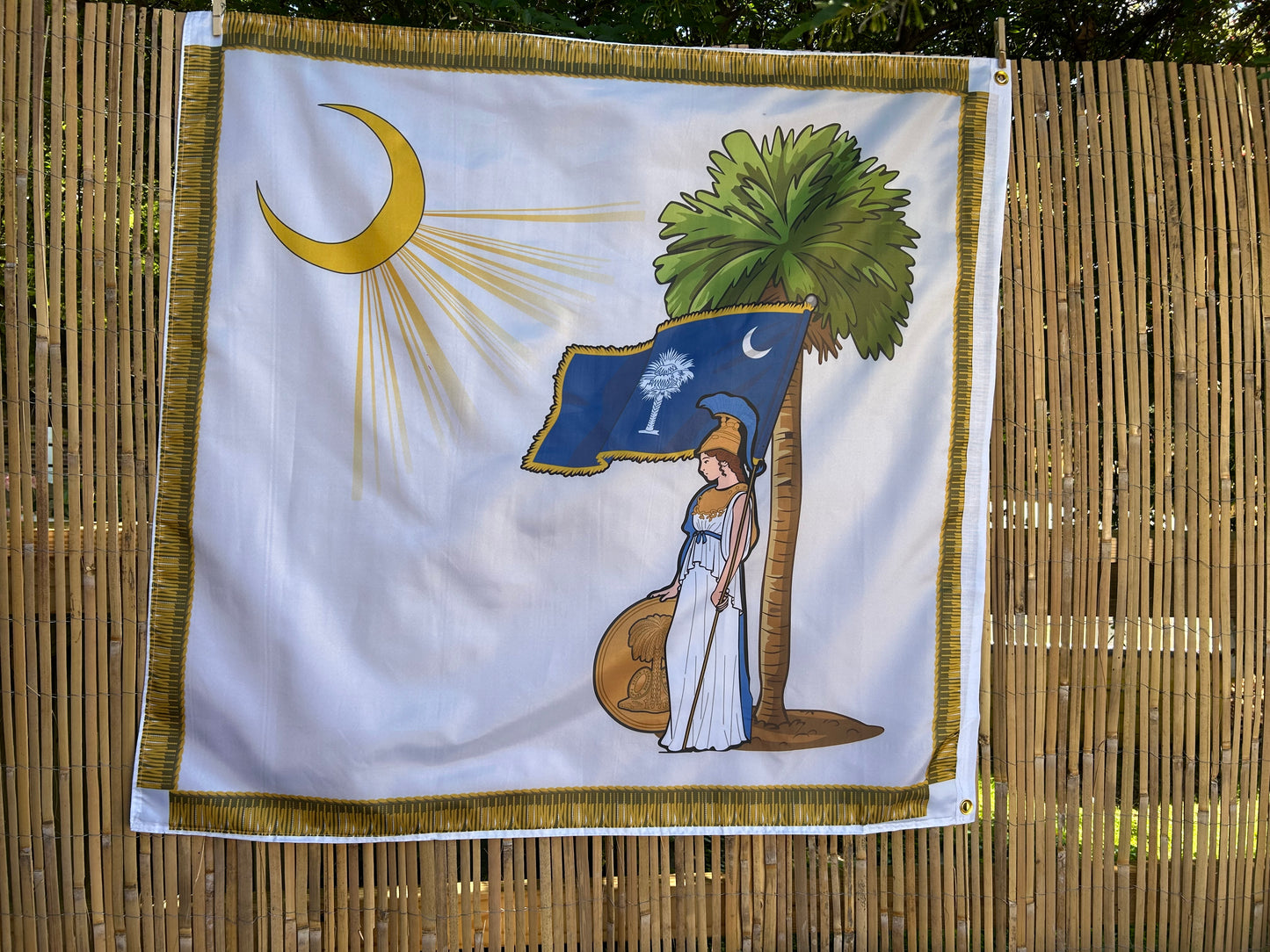 "Lawson's Fork Volunteers" 5th South Carolina Flag