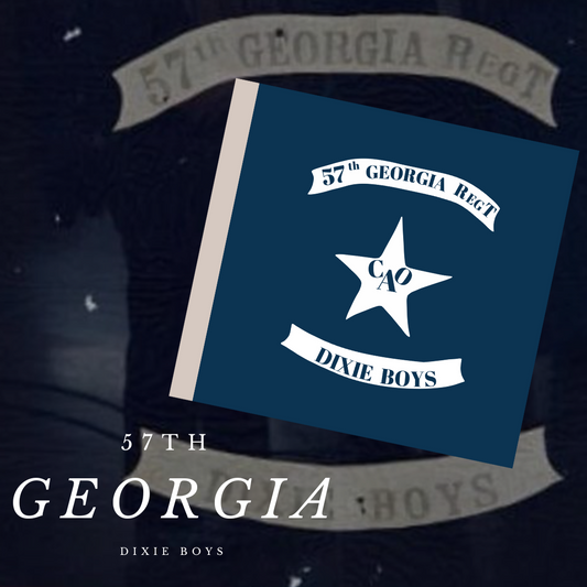 Dixie Boys - Company A - 57th Georgia Flag Stickers/Magnet