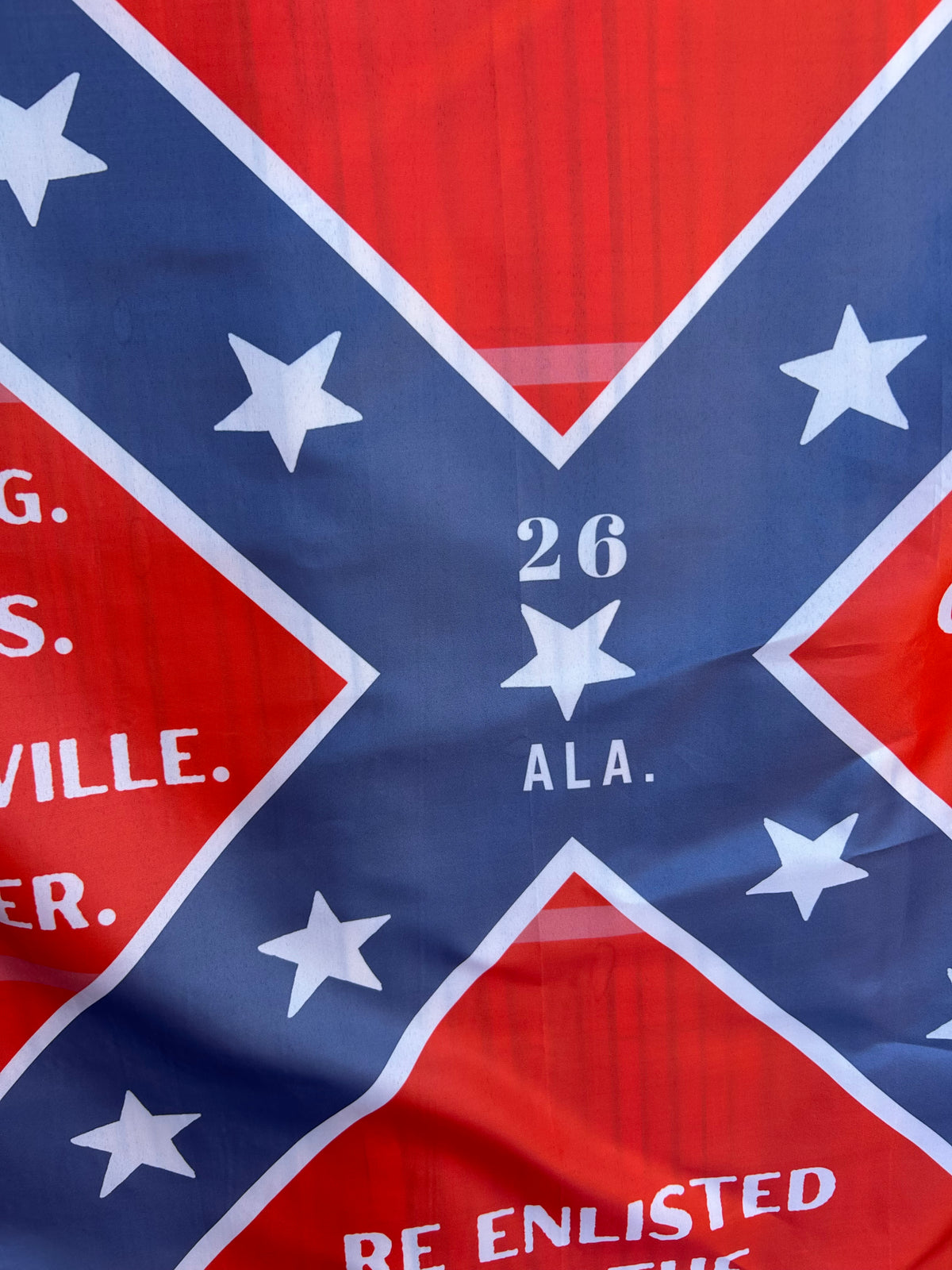 26th Alabama Infantry Flag
