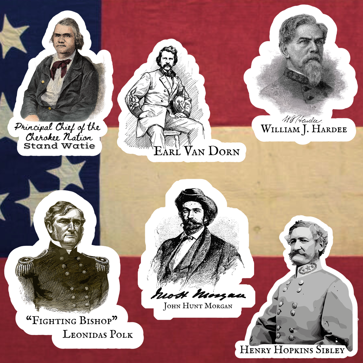 Southern Officers Stickers