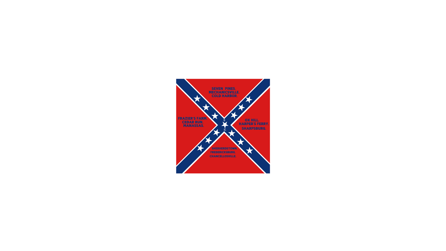 16th North Carolina Infantry Flag Stickers