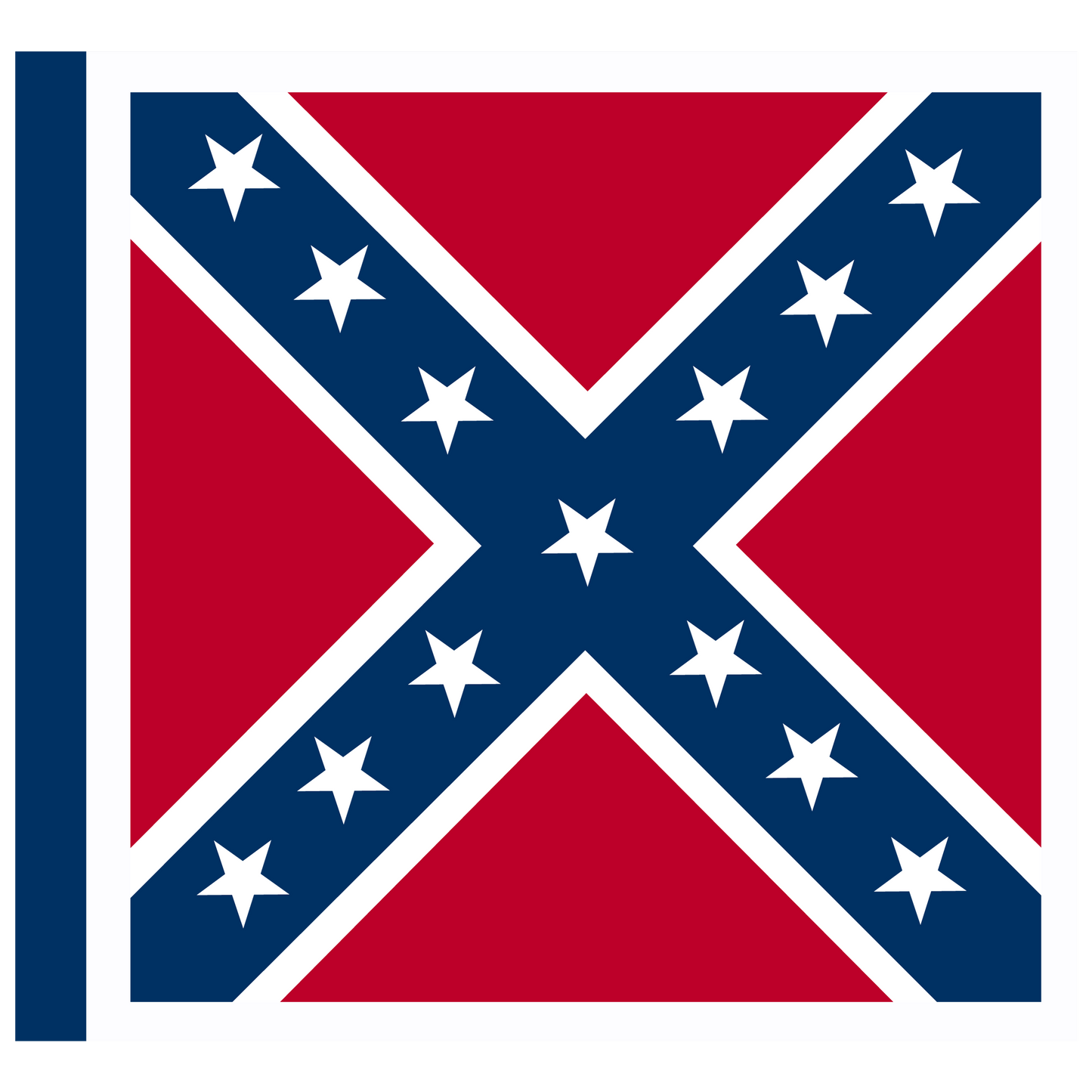 Battle Flag Stickers