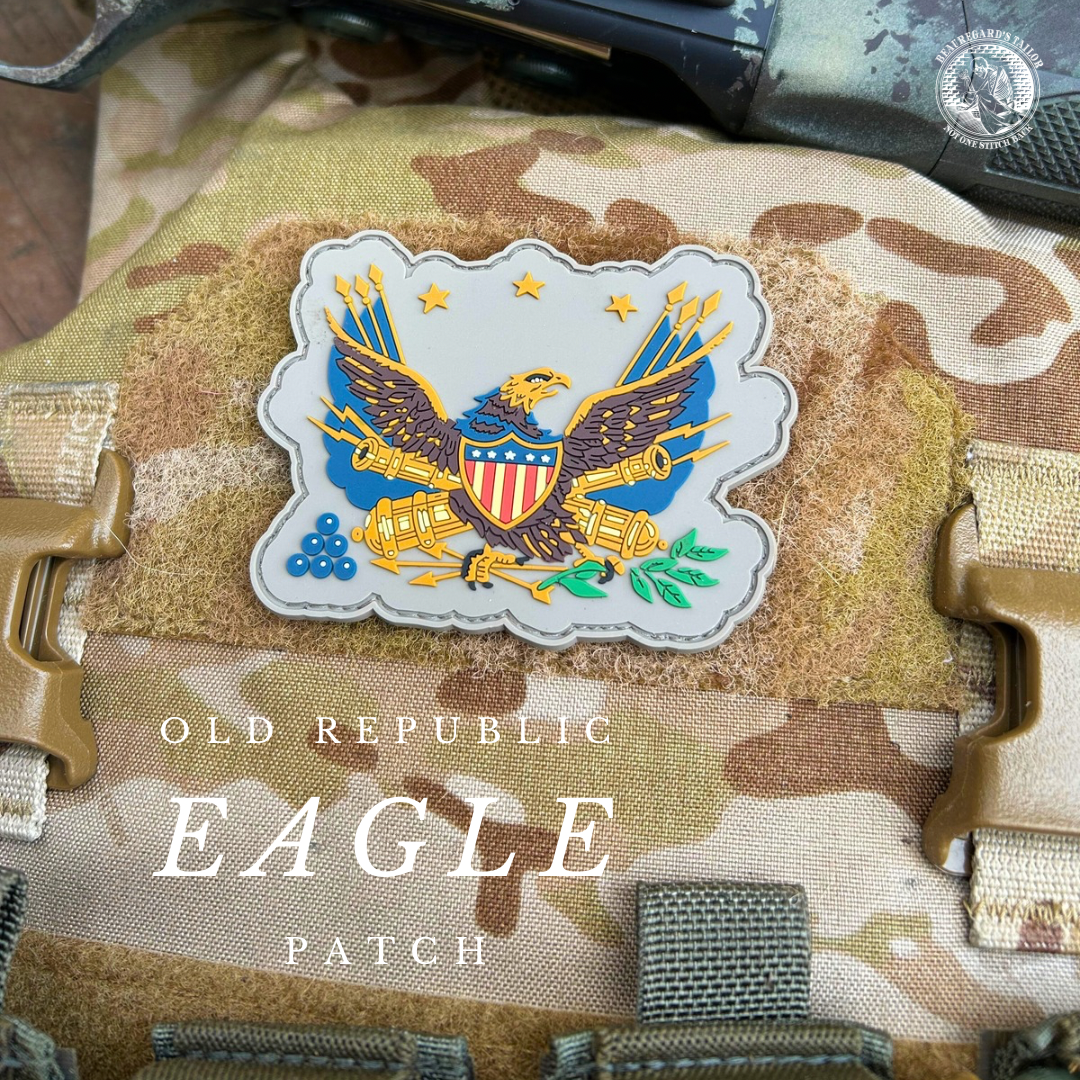 The Eagle Old Republic 1789-1865 PVC Morale Patch