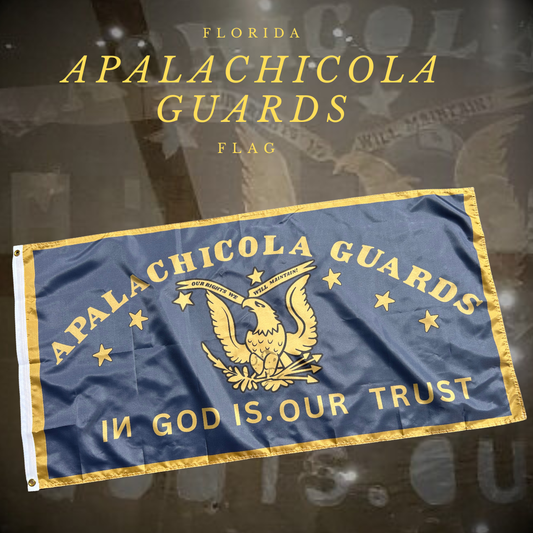 "Our Rights We Will Maintain" Apalachicola Guards Flag