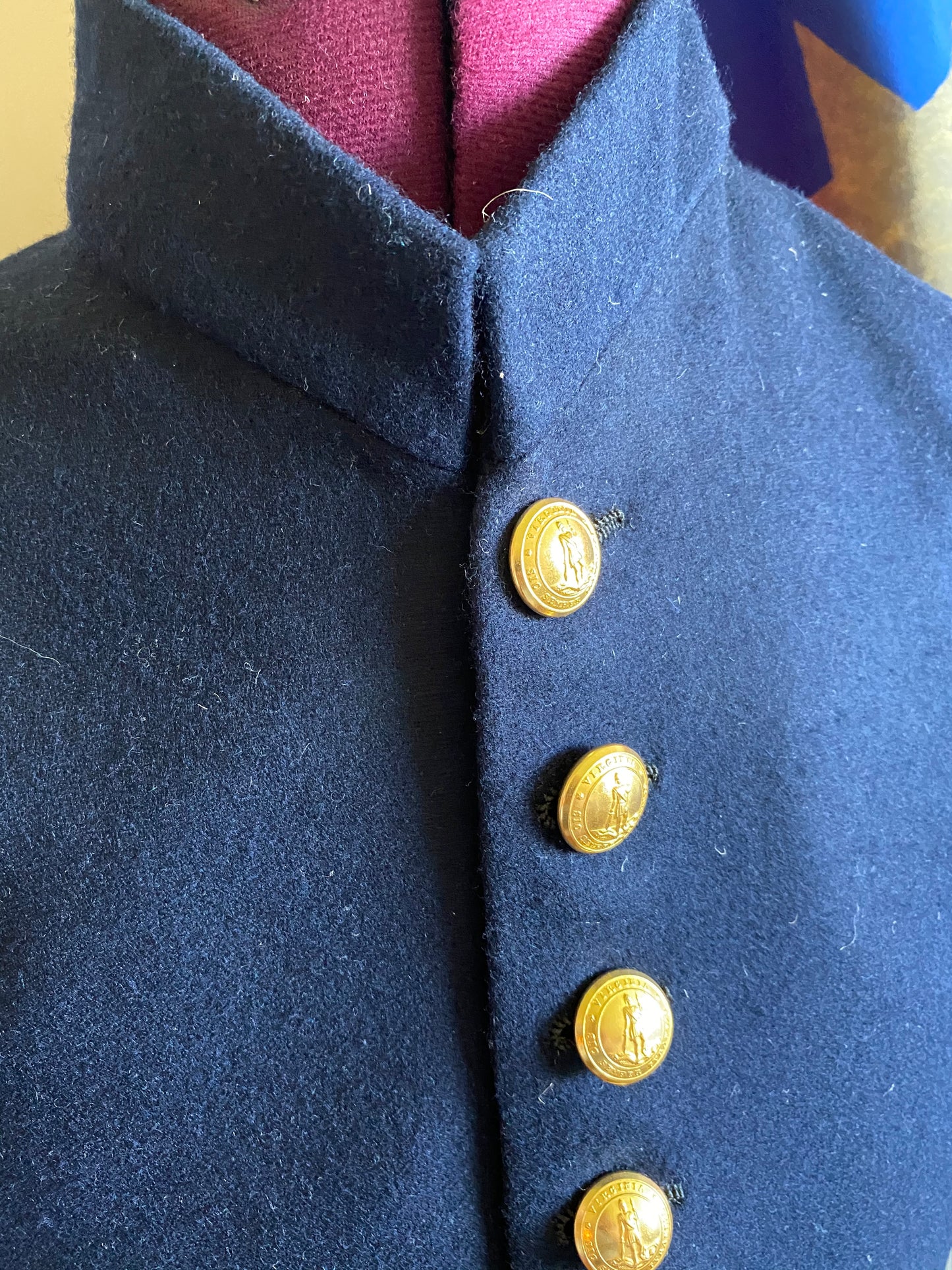 Virginia State Militia Officer Uniform 1859