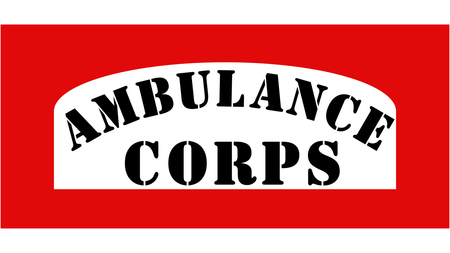 Southern Ambulance Corps Insignia Stickers