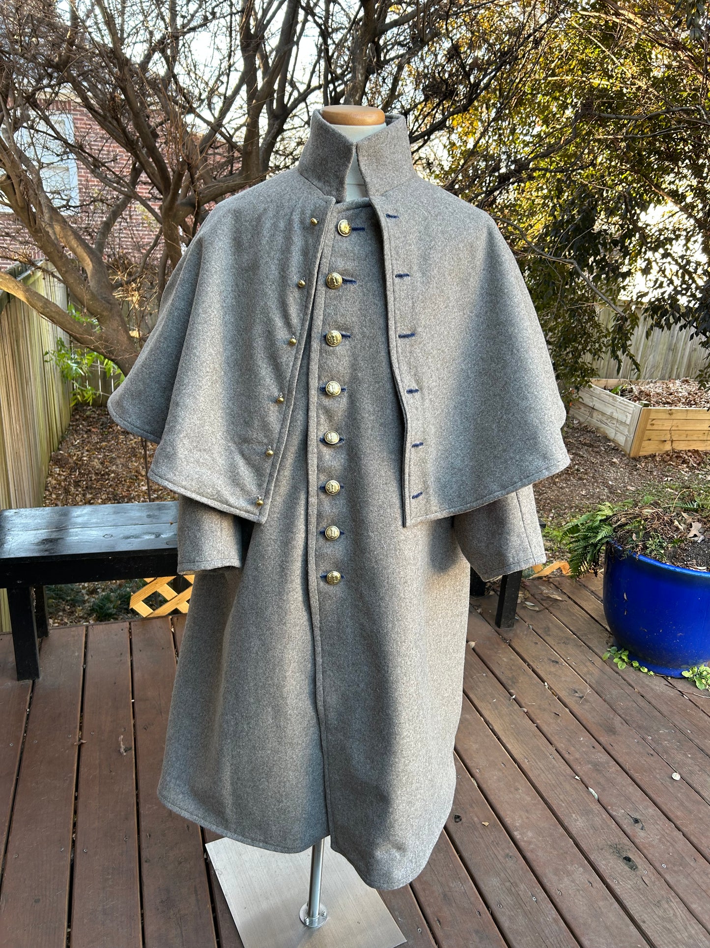 Confederate Overcoat 1861-1865