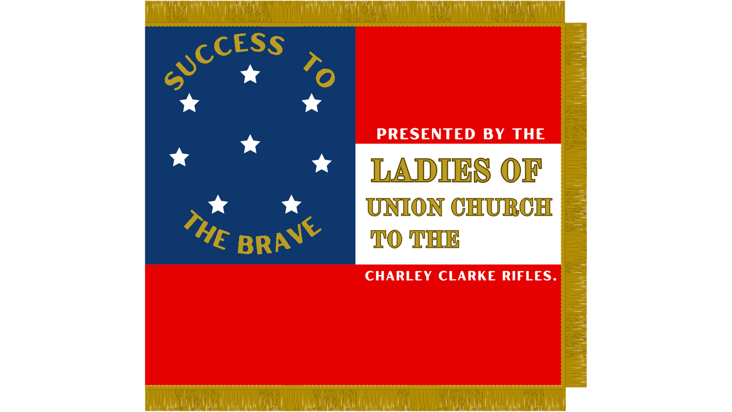 "Success to the Brave" 12th Mississippi Flag