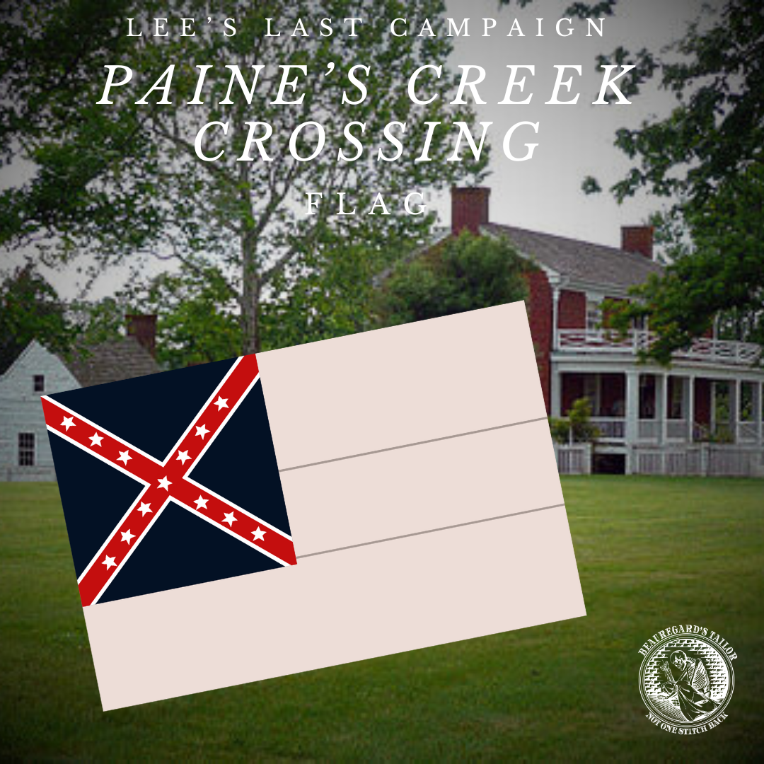 Paine's Creek Crossing Flag Stickers