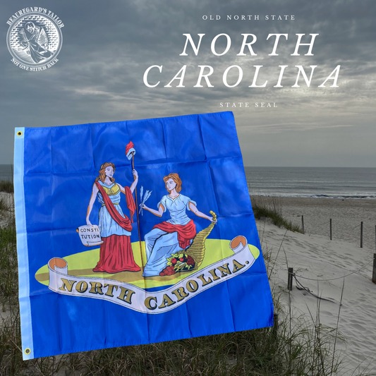 North Carolina State Seal House Flag