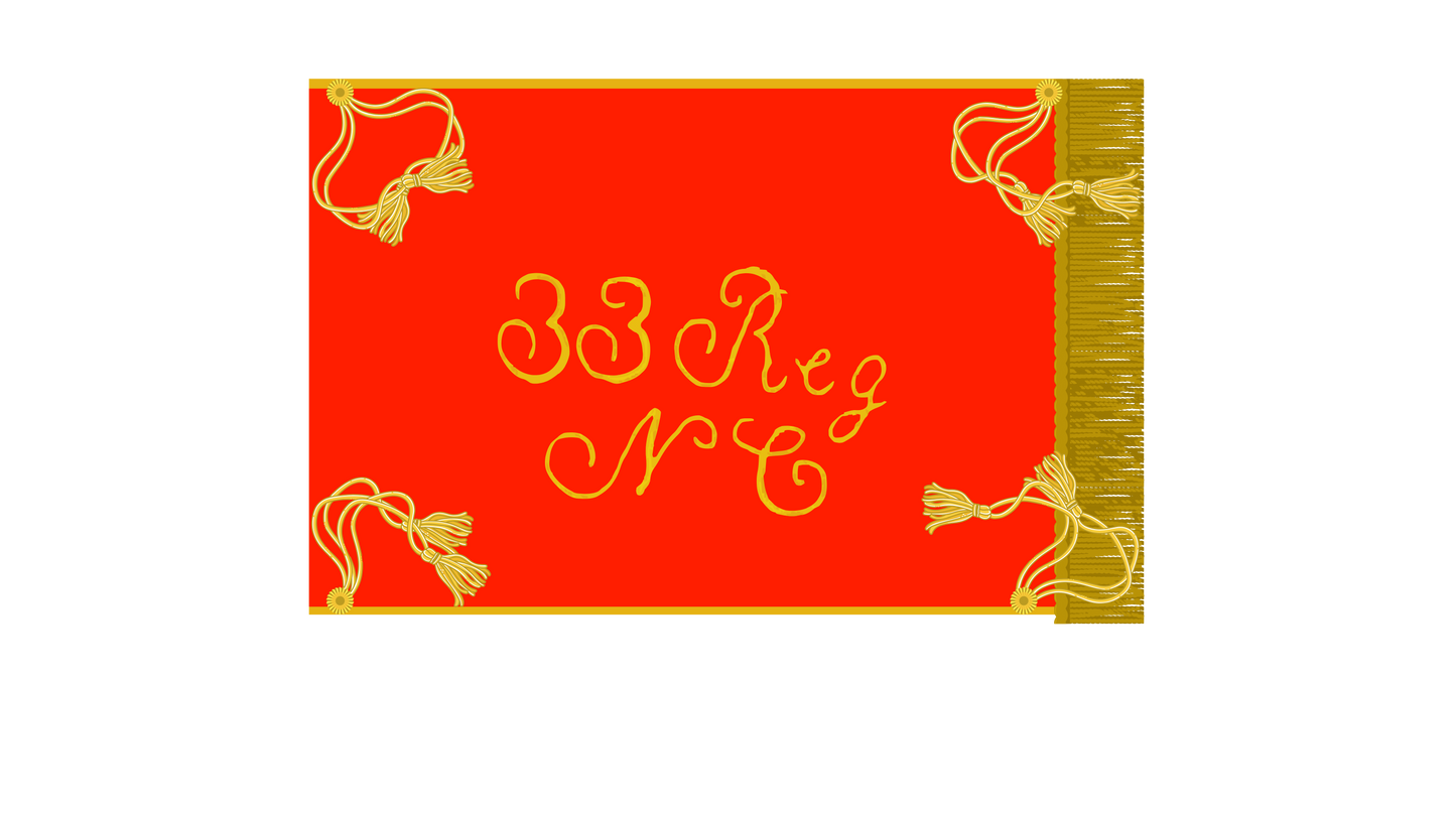 33rd North Carolina Regimental House Flag