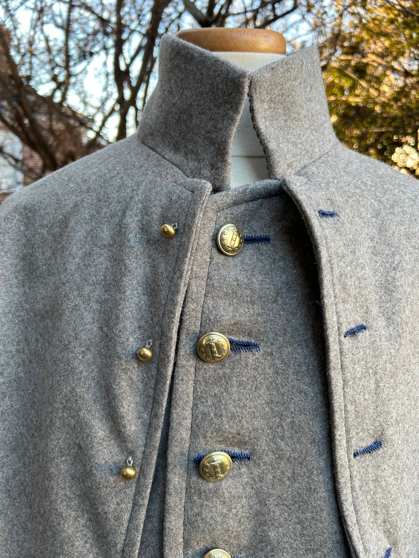 Confederate Overcoat 1861-1865