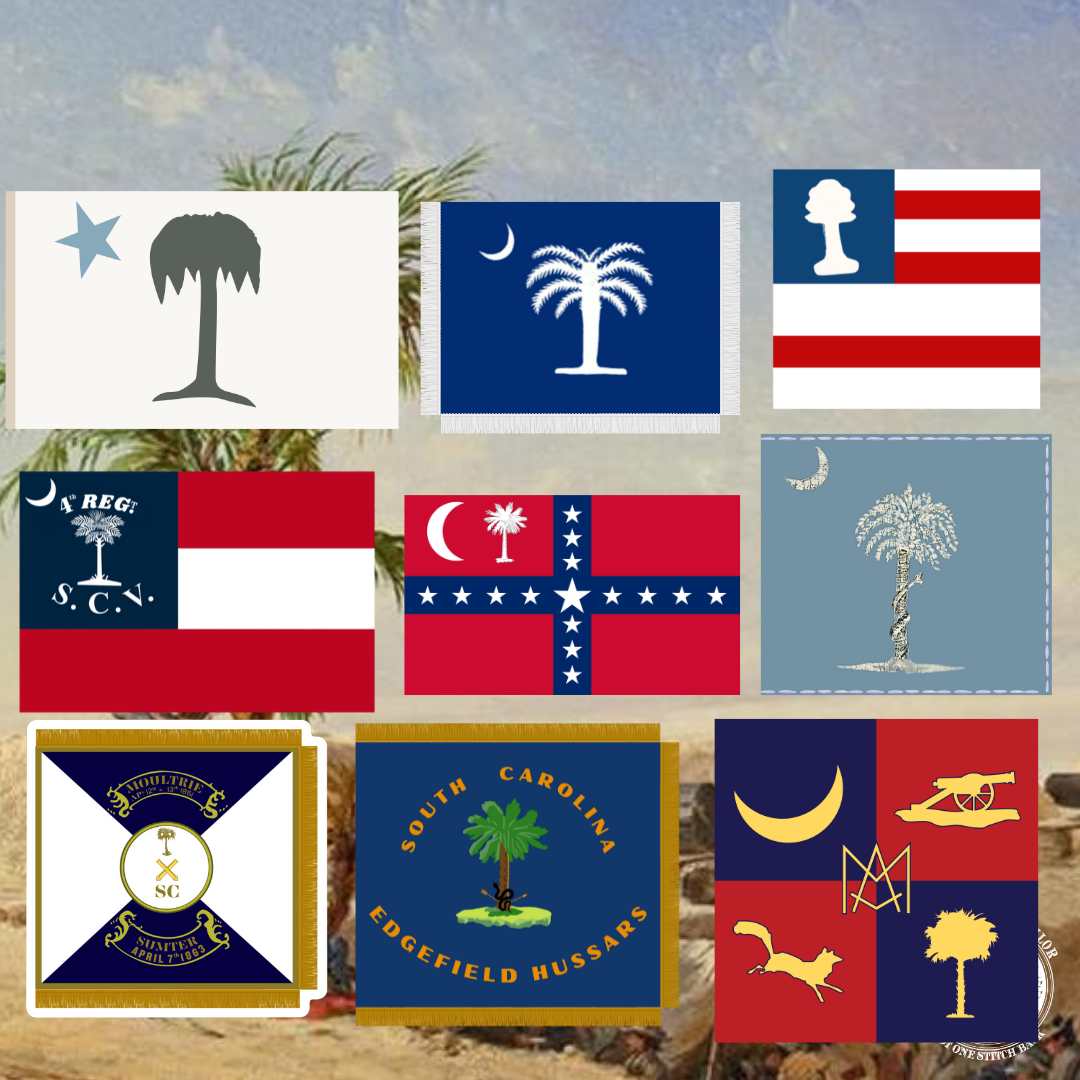 Palmetto Republic - South Carolina Palmetto Tree Sticker Set