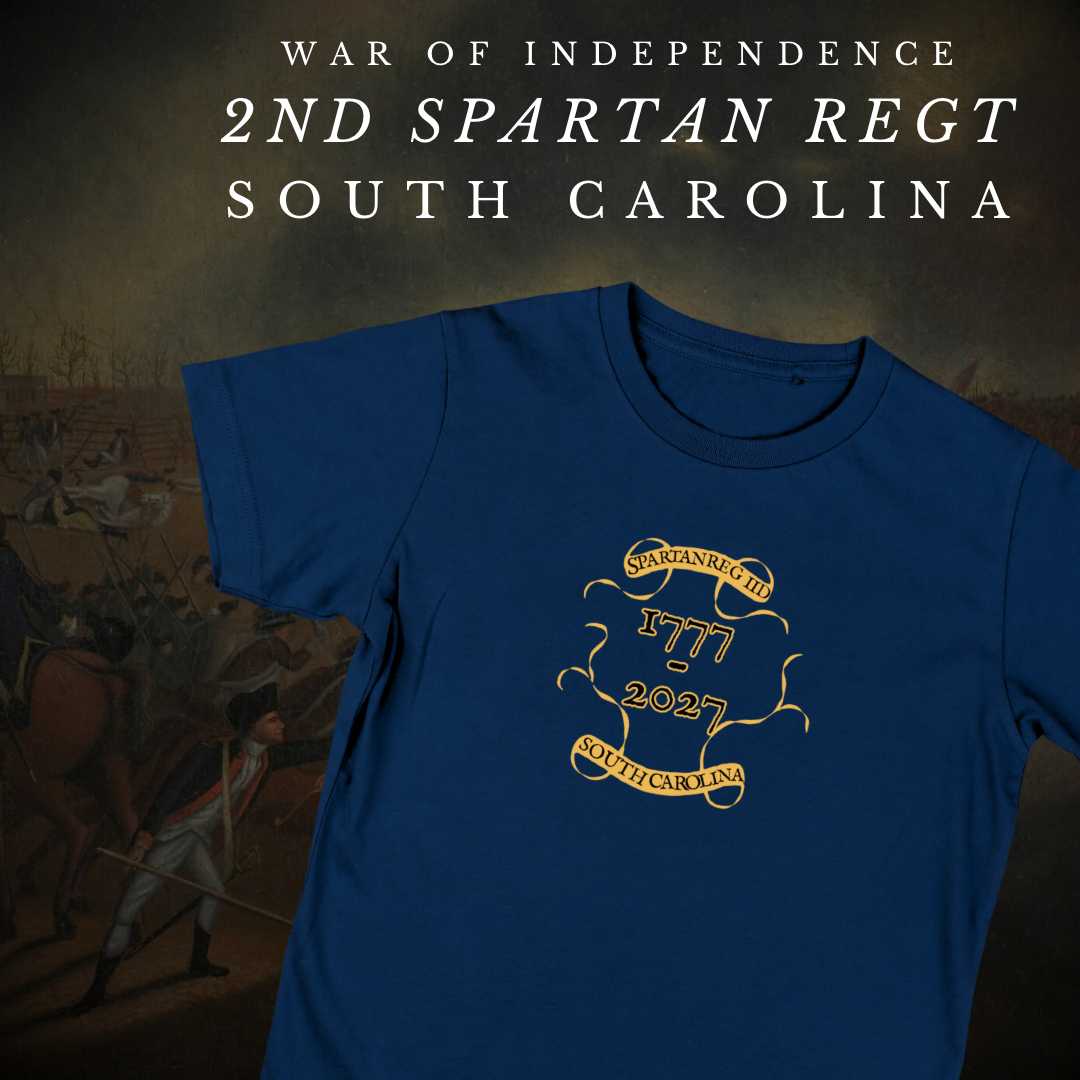 2nd Spartan Militia Regiment - South Carolina Flag Shirt