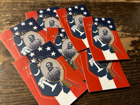 Wade Hampton Sticker/Magnet