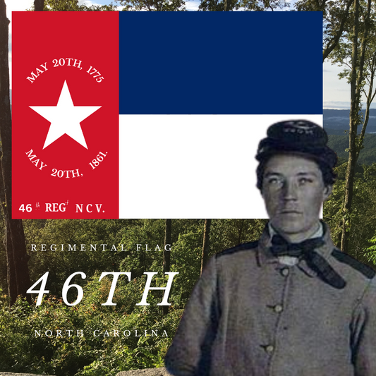 46th North Carolina Infantry House Flag