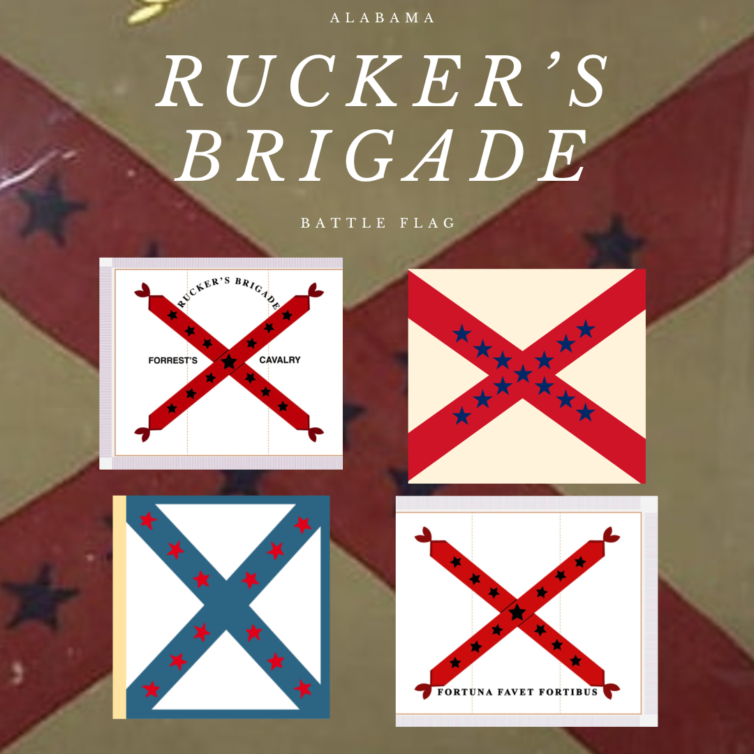 Rucker's Brigade Flag Sticker Set – Beauregard's Tailor