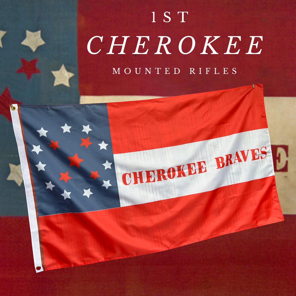 1st Cherokee Mounted Rifles House Flag