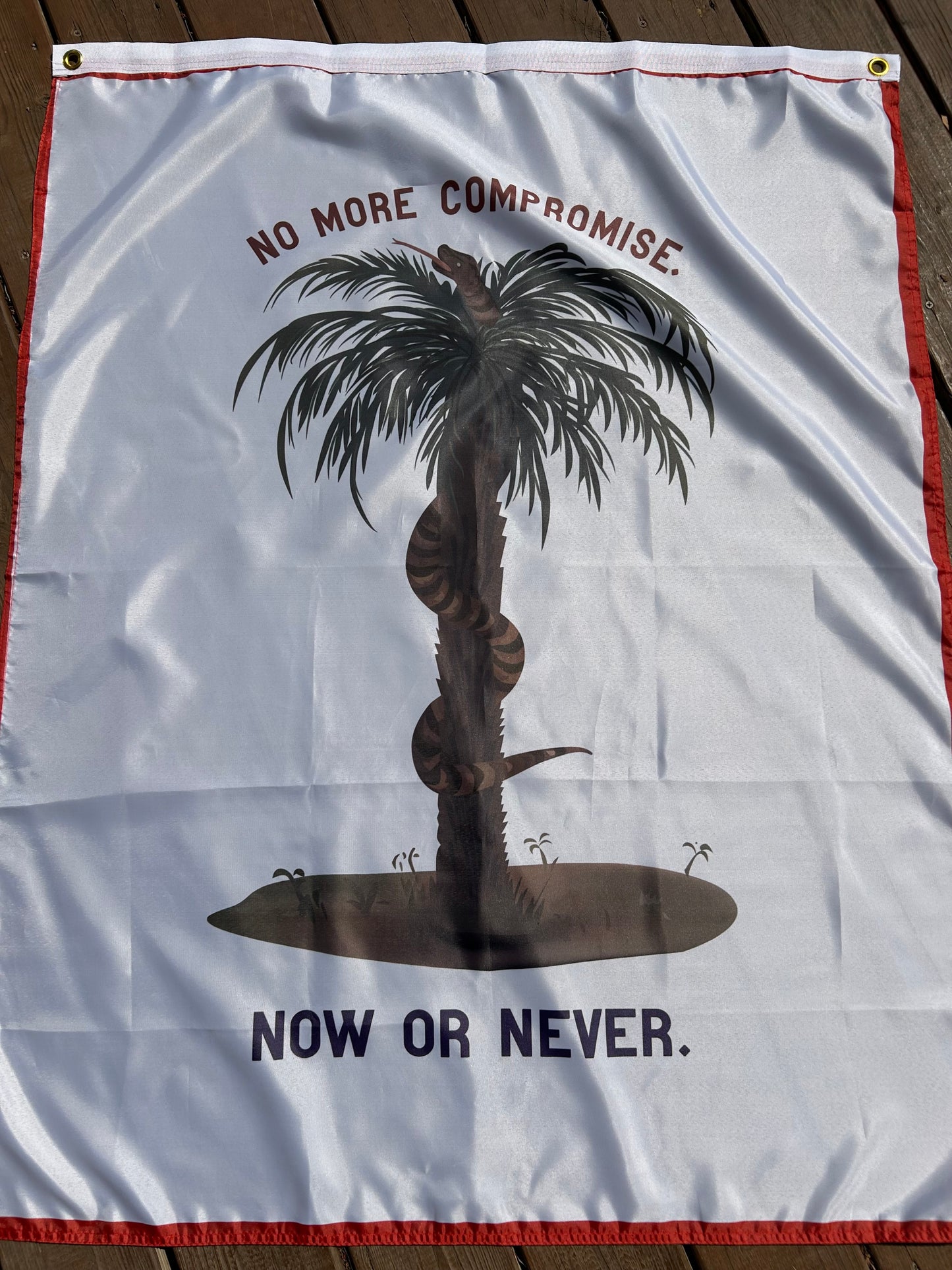 "No More Compromise" Charleston Secession Flag