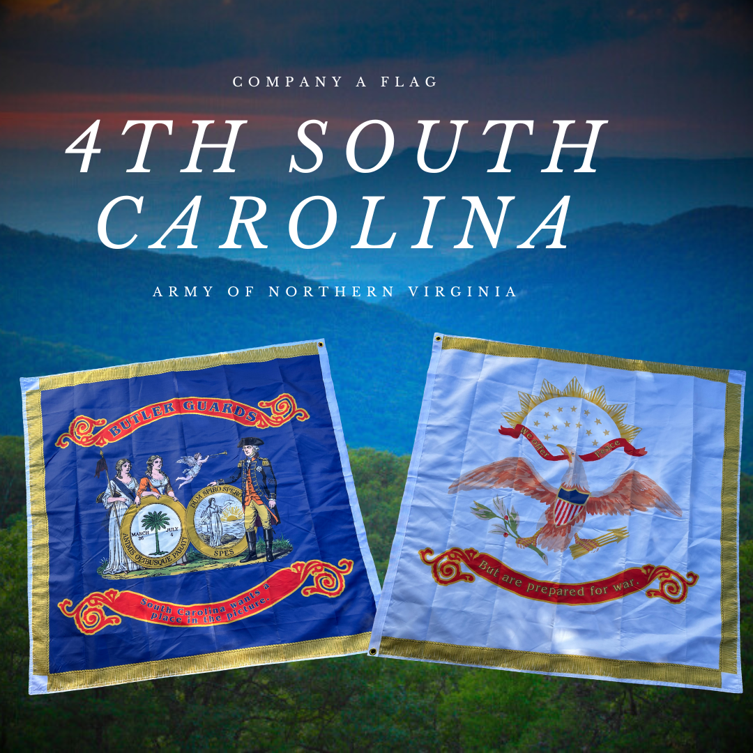 "We offer peace" - Butler Guards - 4th South Carolina Flag
