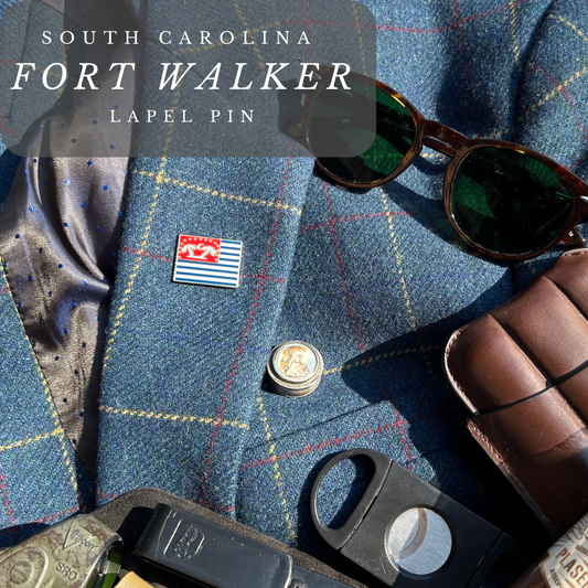 Fort Walker Flag Lapel Pins