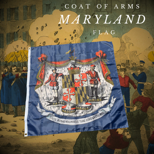 Maryland Coat of Arms Flag