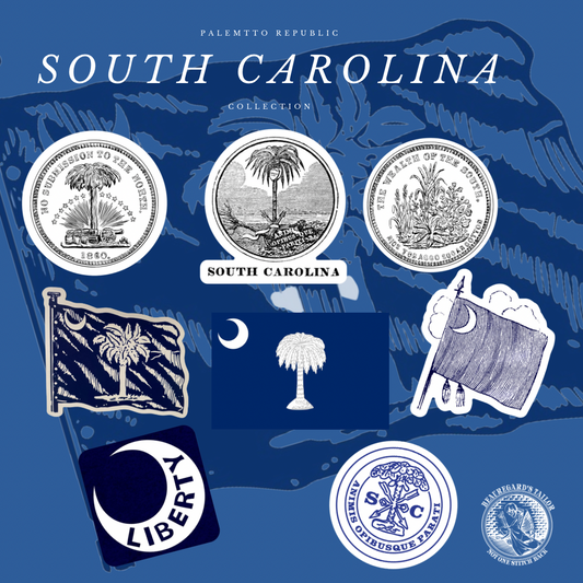South Carolina Sticker Collection: The Palmetto Republic