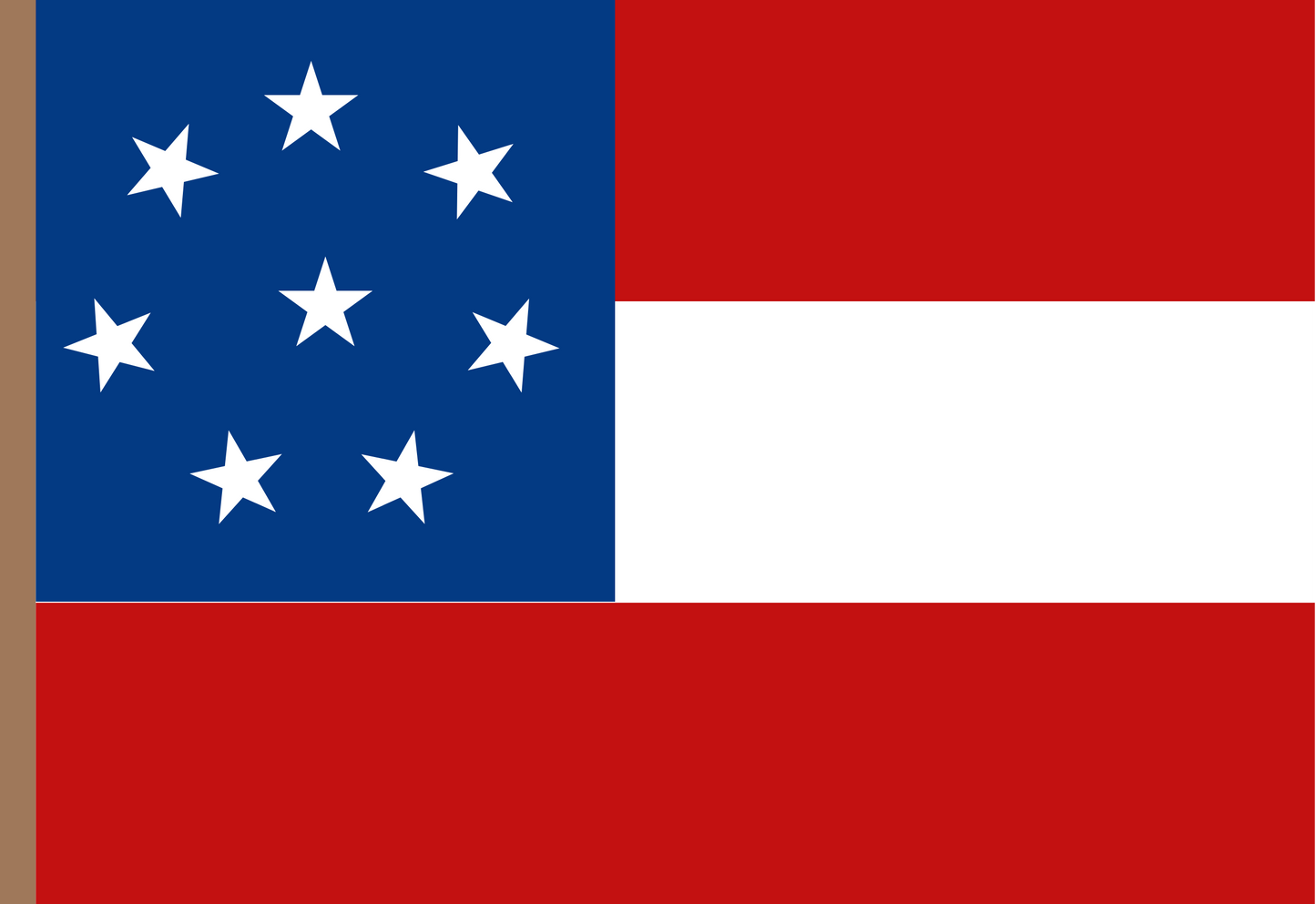 1st Missouri Infantry House Flag