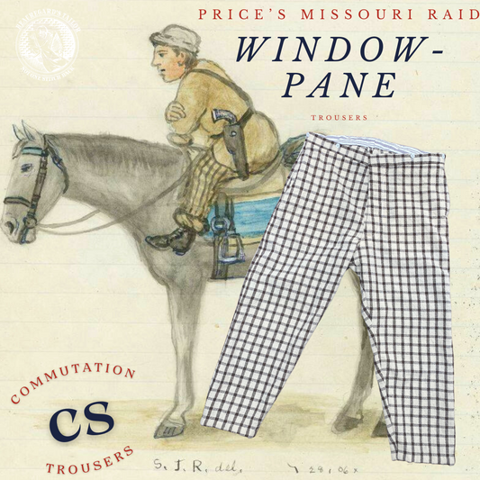 Price's Missouri Raid Window-Pane Trousers