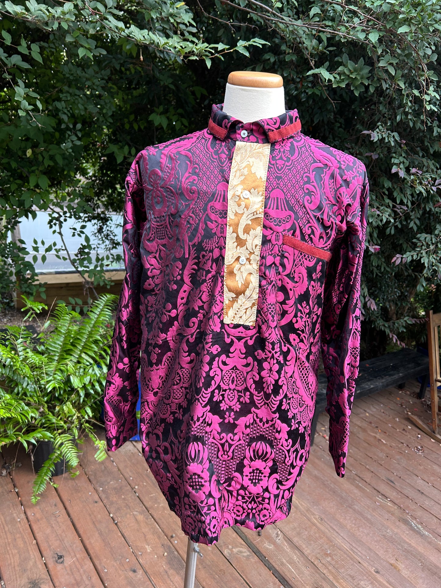 Paisley Confederate Shirt