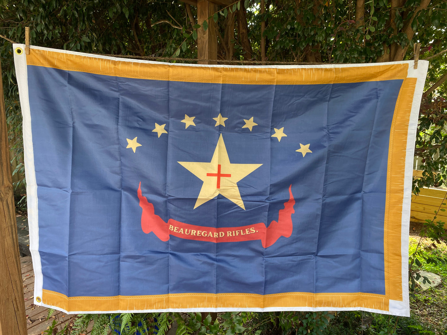 Beauregard Rifles - 9th Alabama Infantry House Flag